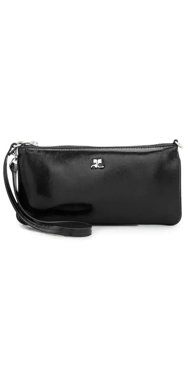 Zipped Naplack Pouch Black One Size