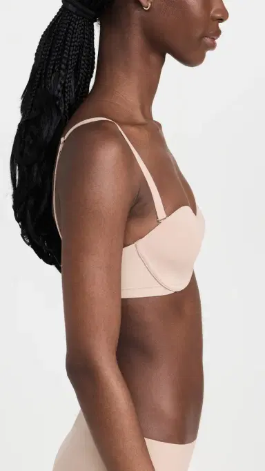 Natori Minimal Strapless Bra Café 36D | Thumbnail 4