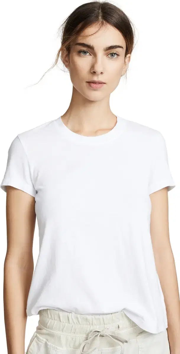 James Perse Vintage Boy Tee White
