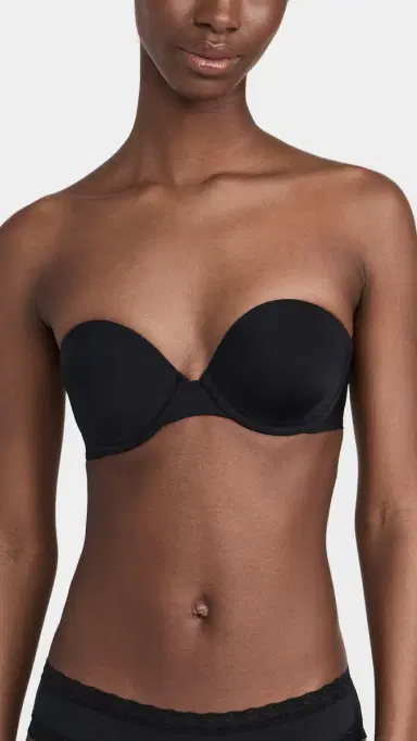 Natori Minimal Strapless Bra Black 36C | Thumbnail 2