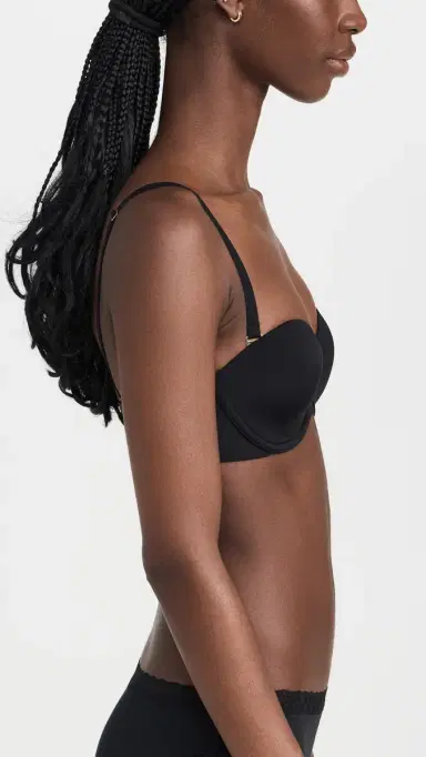 Natori Minimal Strapless Bra Black 36C | Thumbnail 4