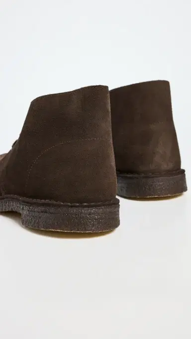 Clarks Desert Boots Brown Suede 8 | Thumbnail 3