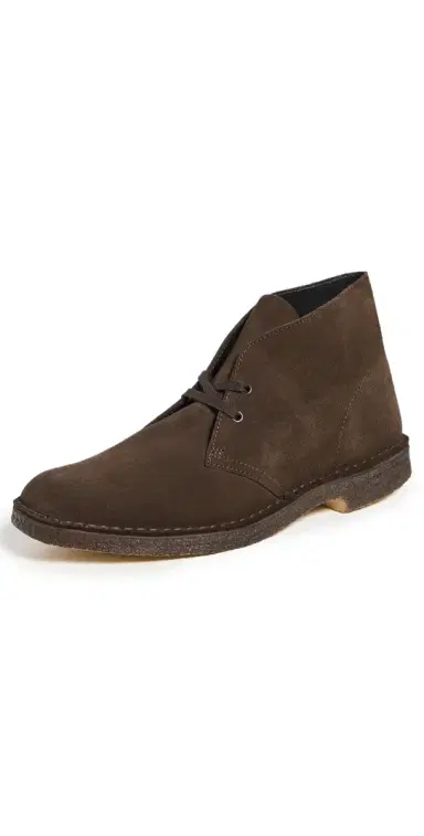 Clarks Desert Boots Brown Suede 8 | Thumbnail 1