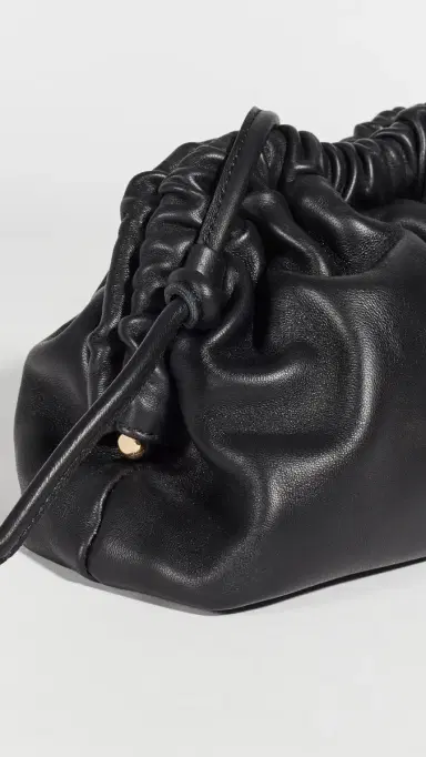 MANSUR GAVRIEL Mini Cloud Clutch Black/Flamma | Thumbnail 5 MANSUR GAVRIEL Mini Cloud Clutch Black/Flamma | Thumbnail 5