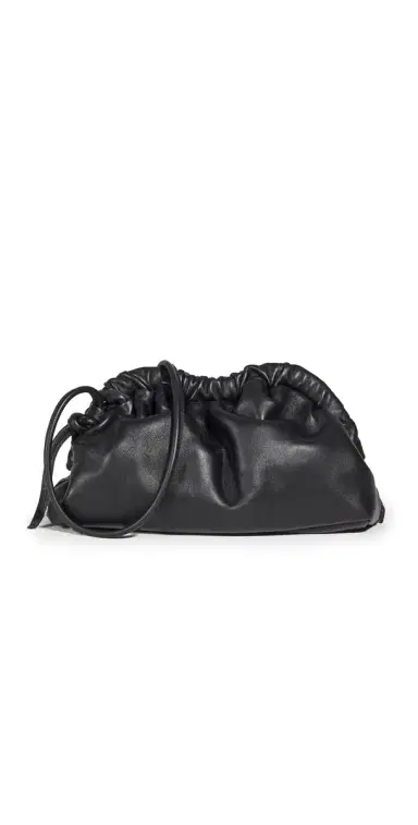 MANSUR GAVRIEL Mini Cloud Clutch Black/Flamma | Thumbnail 1 MANSUR GAVRIEL Mini Cloud Clutch Black/Flamma | Thumbnail 1