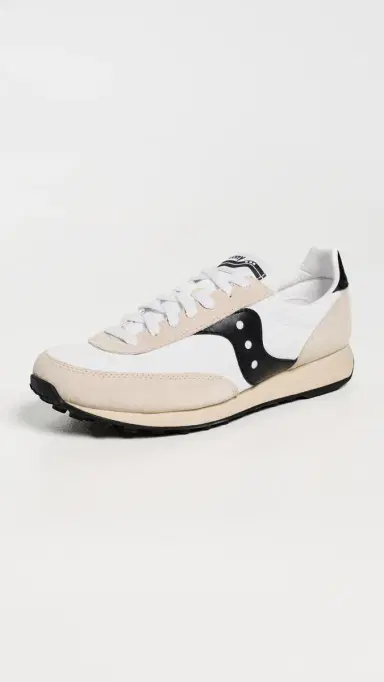 SAUCONY Trainer 80 Sneakers White/Black | Thumbnail 2