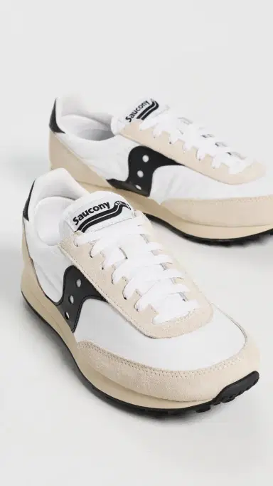 SAUCONY Trainer 80 Sneakers White/Black | Thumbnail 5
