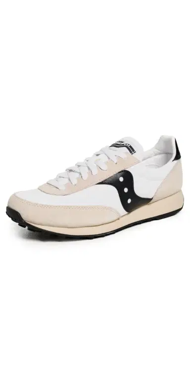 SAUCONY Trainer 80 Sneakers White/Black | Thumbnail 1