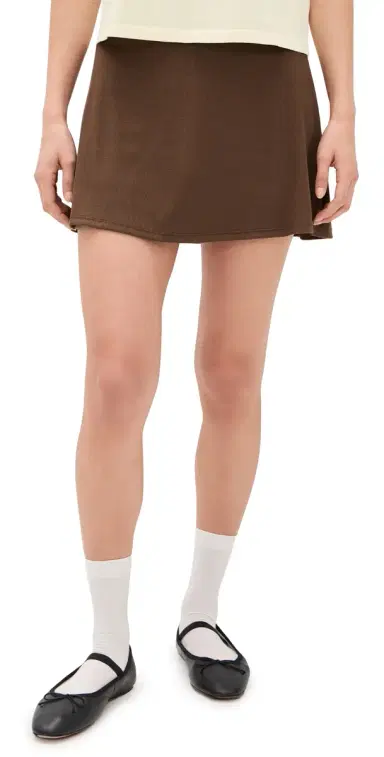 Lisa Says Gah Darcy Skort Brown | Thumbnail 1