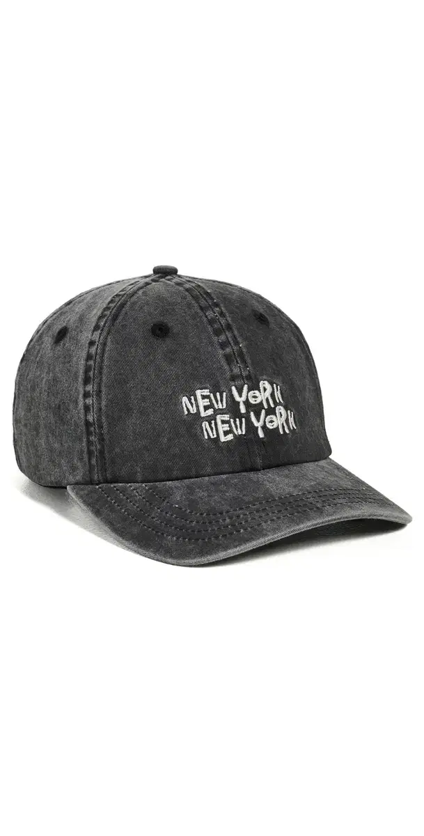 80s NY Cap Black One Size