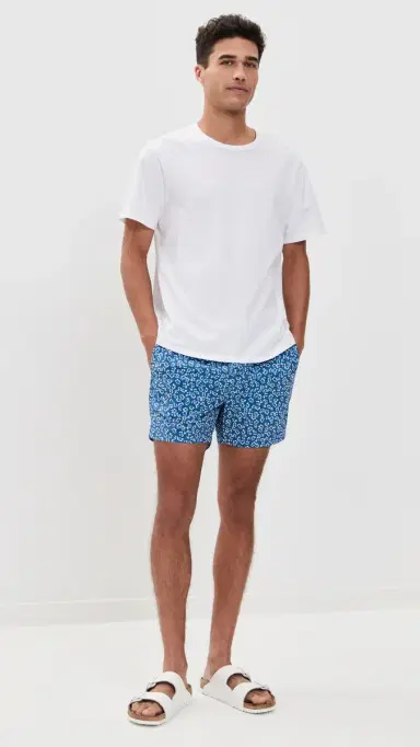 Onia Charles 5 Swim Trunk late Blue | Thumbnail 5