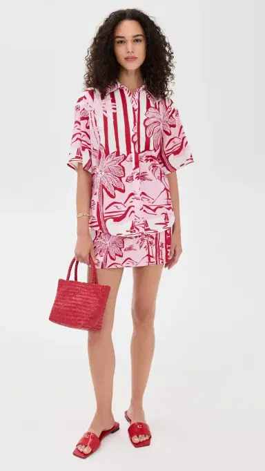 Seven Wonders Adelyn hirt Tropez Pink | Thumbnail 5