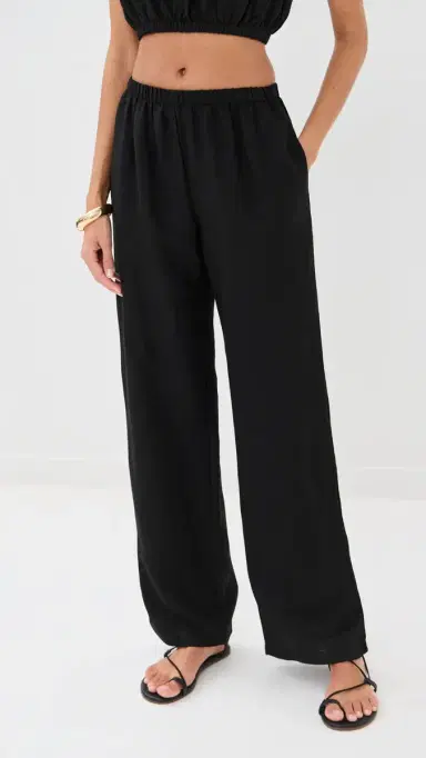 LE BOP Camille Pull On Pants Black | Thumbnail 2
