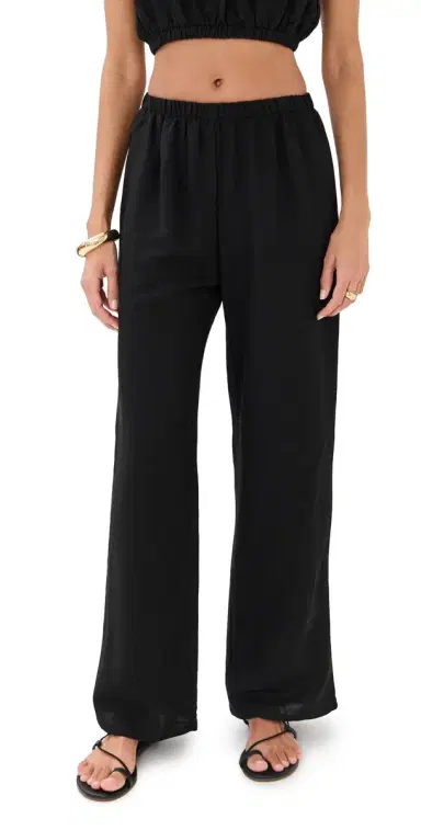 LE BOP Camille Pull On Pants Black | Thumbnail 1