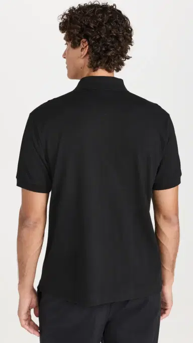 Lacoste Original Cotton Pique Polo Black M | Thumbnail 3