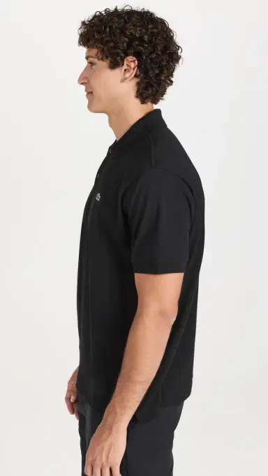 Lacoste Original Cotton Pique Polo Black M | Thumbnail 4