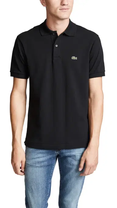 Lacoste Original Cotton Pique Polo Black M | Thumbnail 1