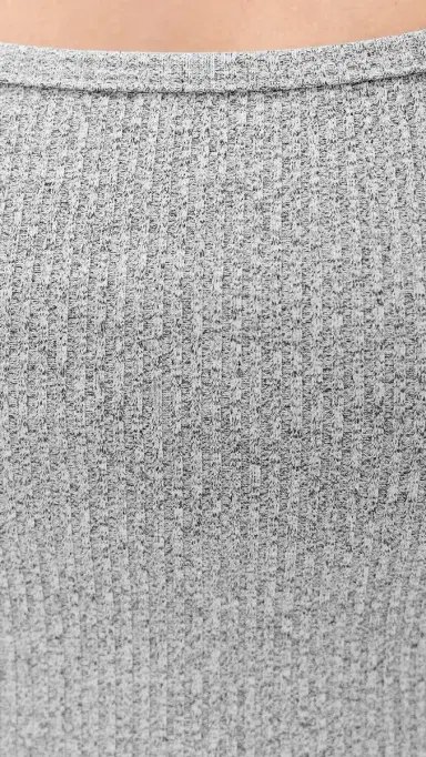 Year of Ours Ribbed Bralette Tank Heather Grey S | Thumbnail 6 Year of Ours Ribbed Bralette Tank Heather Grey S | Thumbnail 6