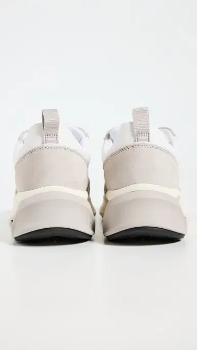 Tory Burch Good Luck Trainer Sneakers Bianco/Fossil Stone 6 | Thumbnail 4