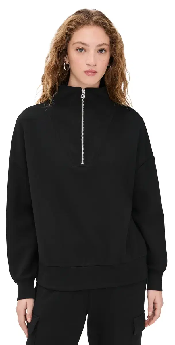 Hawley Half-Zip weatshirt Black