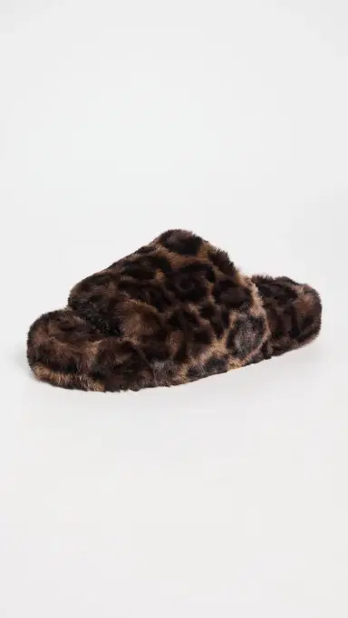 Apparis Dillon Leopard Slides | Thumbnail 2