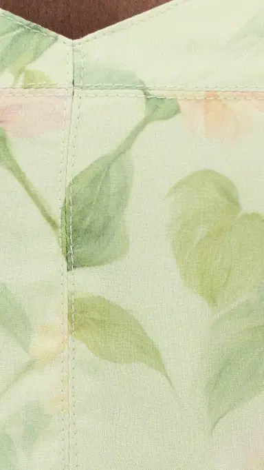 En Saison Paloma Midi Dress Sage Pink Yellow | Thumbnail 6 En Saison Paloma Midi Dress Sage Pink Yellow | Thumbnail 6