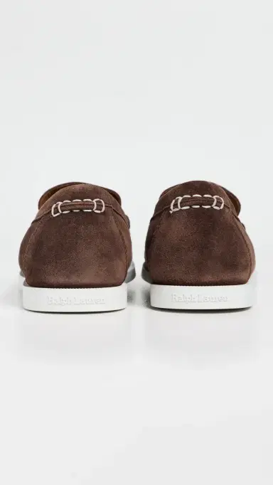 Polo Ralph Lauren Merton Suede Loafers Dark Brown 9 | Thumbnail 3