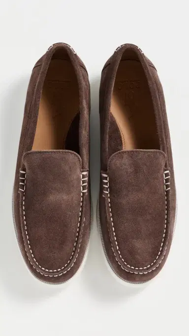 Polo Ralph Lauren Merton Suede Loafers Dark Brown 9 | Thumbnail 4