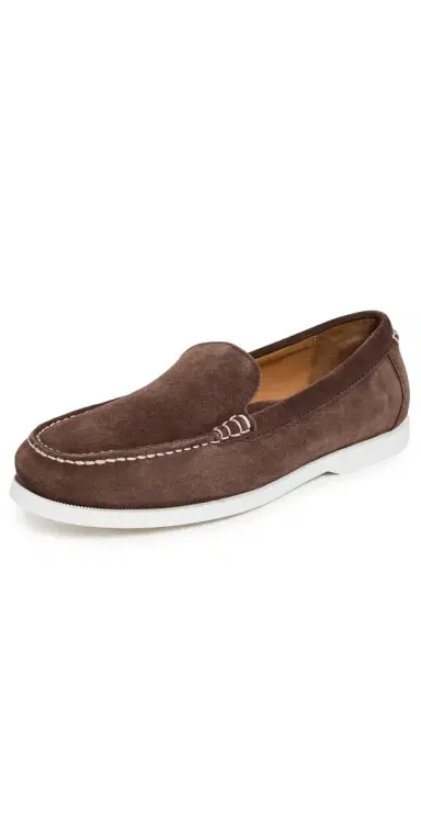 Polo Ralph Lauren Merton Suede Loafers Dark Brown 9 | Thumbnail 1