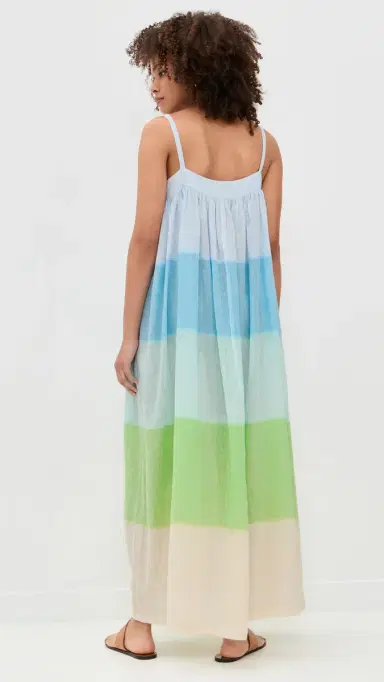 lemlem EDA Slip Dress Nefas Mint | Thumbnail 3