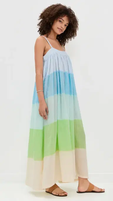 lemlem EDA Slip Dress Nefas Mint | Thumbnail 4