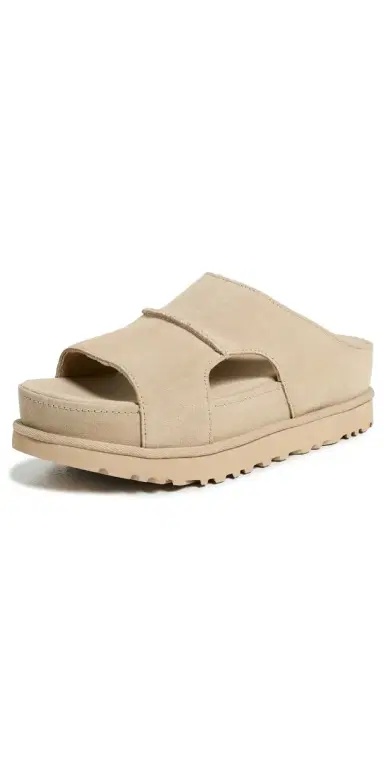 UGG Goldenstar Hi Cutout Slide Sand 11 | Thumbnail 1