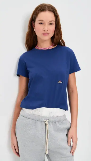 Hommegirls Homme Girls x Fruit of The Loom Classic Tee Navy S | Thumbnail 2