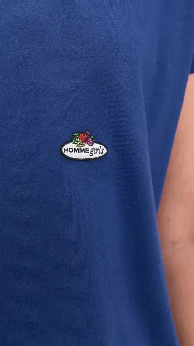 Hommegirls Homme Girls x Fruit of The Loom Classic Tee Navy S | Thumbnail 6