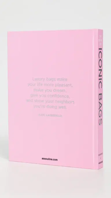 Assouline Iconic Bags Book Pink One Size | Thumbnail 3 Assouline Iconic Bags Book Pink One Size | Thumbnail 3