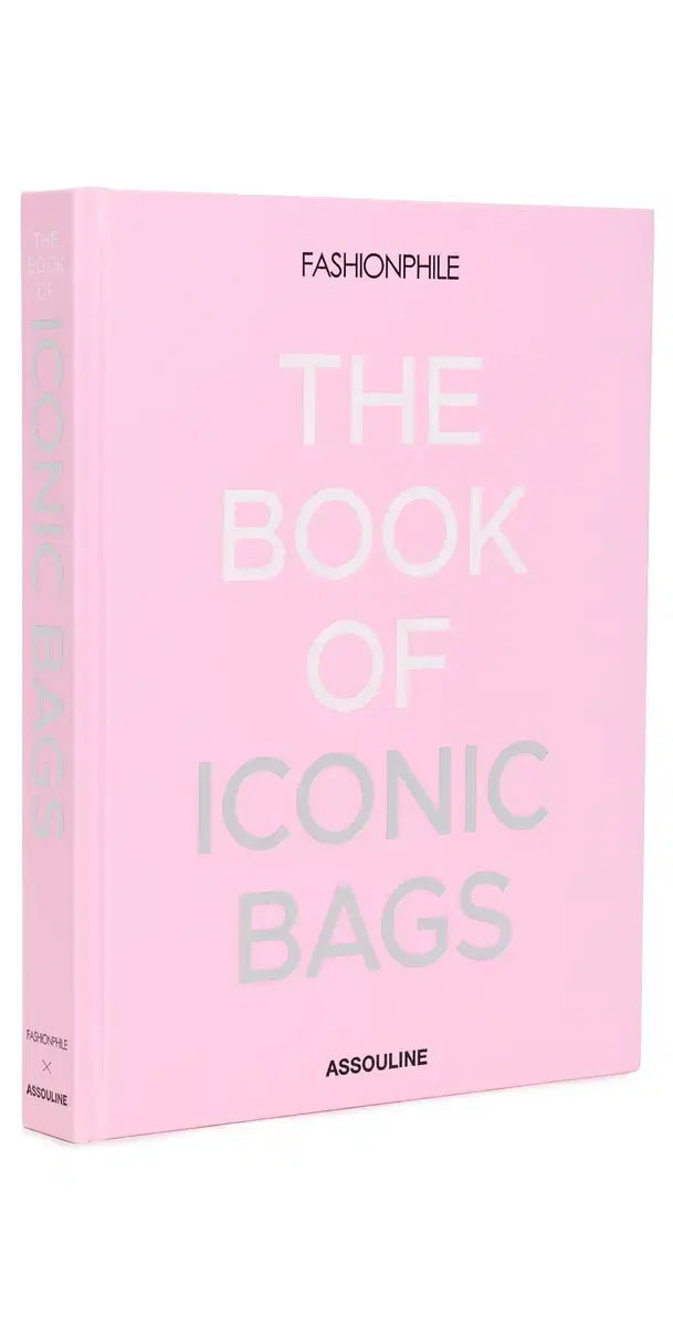 Assouline Iconic Bags Book Pink One Size