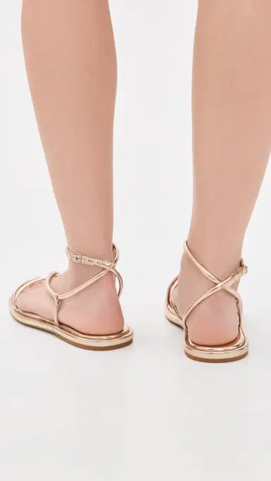 Loeffler Randall Noor Strappy Sandals Champagne 5 | Thumbnail 4