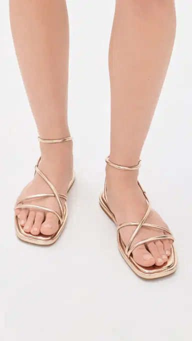 Loeffler Randall Noor Strappy Sandals Champagne 5 | Thumbnail 5
