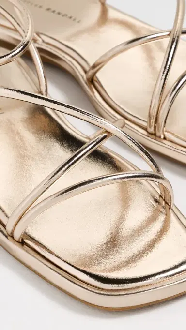 Loeffler Randall Noor Strappy Sandals Champagne 5 | Thumbnail 6