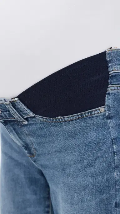 DL1961 Hepburn Wide Leg Petite Maternity Jeans | Thumbnail 6 DL1961 Hepburn Wide Leg Petite Maternity Jeans | Thumbnail 6