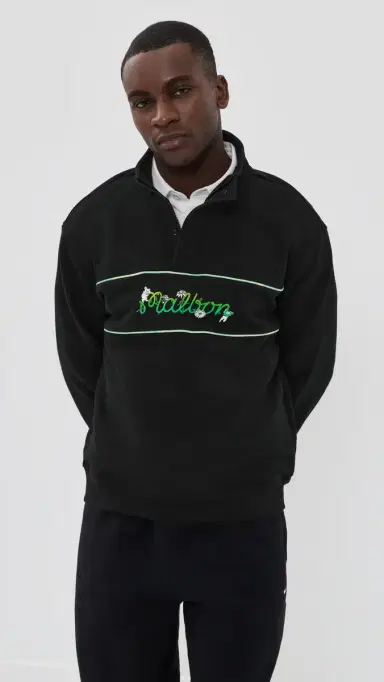 Malbon x Grateful Dead Collegiate Sweatshirt Black | Thumbnail 2 Malbon x Grateful Dead Collegiate Sweatshirt Black | Thumbnail 2