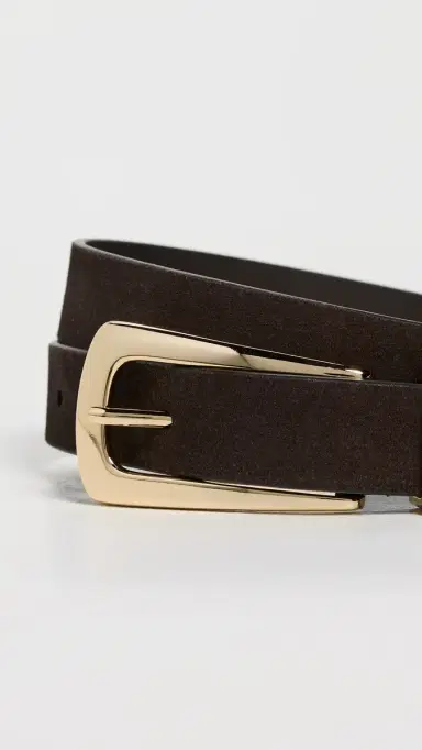 Favorite Daughter The Suede Statement Belt Chocolate/Gold | Thumbnail 5 Favorite Daughter The Suede Statement Belt Chocolate/Gold | Thumbnail 5