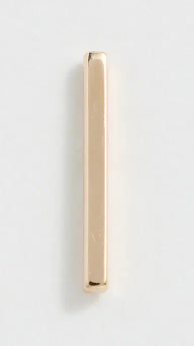 Zoë Chicco 14k Gold Thin Bar Single Stud Earring Yellow Gold One Size | Thumbnail 5 Zoë Chicco 14k Gold Thin Bar Single Stud Earring Yellow Gold One Size | Thumbnail 5