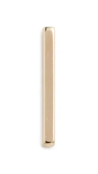 Zoë Chicco 14k Gold Thin Bar Single Stud Earring Yellow Gold One Size | Thumbnail 6 Zoë Chicco 14k Gold Thin Bar Single Stud Earring Yellow Gold One Size | Thumbnail 6
