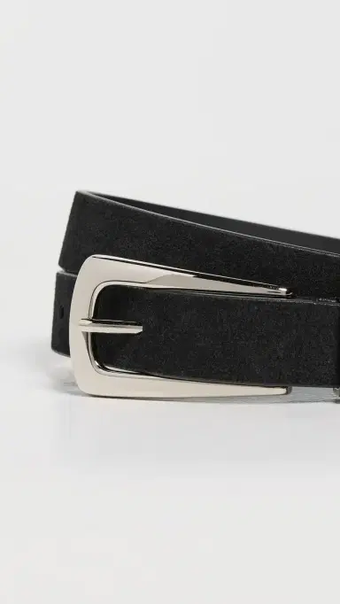 Favorite Daughter The Suede Statement Belt Black/Polished Nic | Thumbnail 5