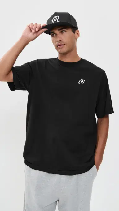 Malbon Bermuda Tee Black M | Thumbnail 2