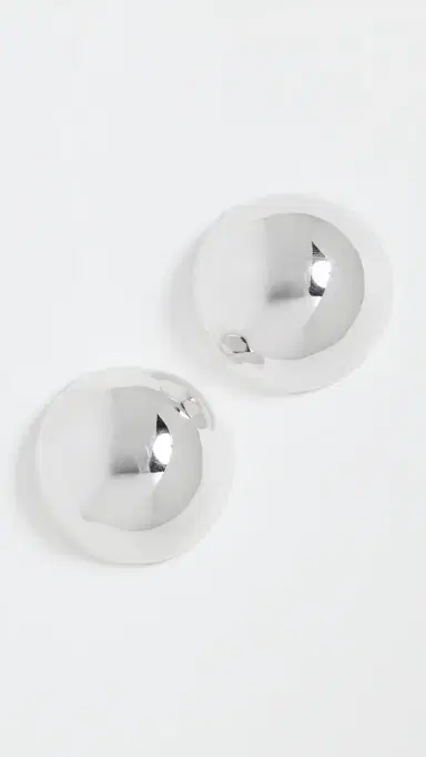 Annika Inez Large Hemisphere Earrings | Thumbnail 2 Annika Inez Large Hemisphere Earrings | Thumbnail 2
