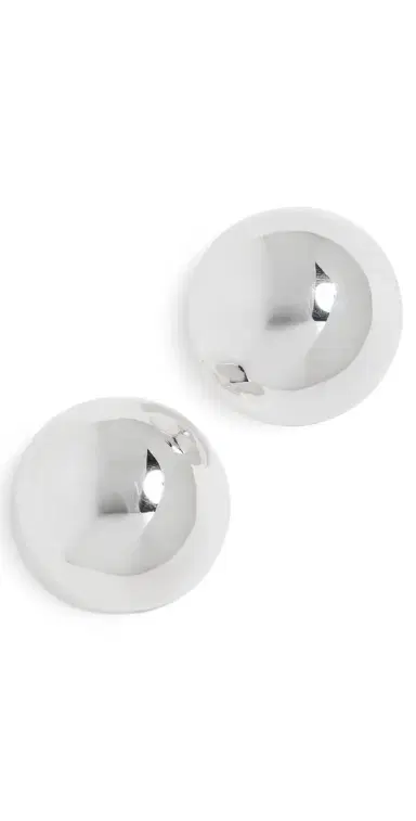 Annika Inez Large Hemisphere Earrings | Thumbnail 1 Annika Inez Large Hemisphere Earrings | Thumbnail 1