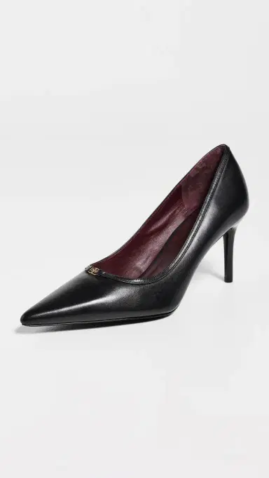 Tory Burch Double T Buckle Pumps 80mm Perfect Black / Perfect Black 7 | Thumbnail 2