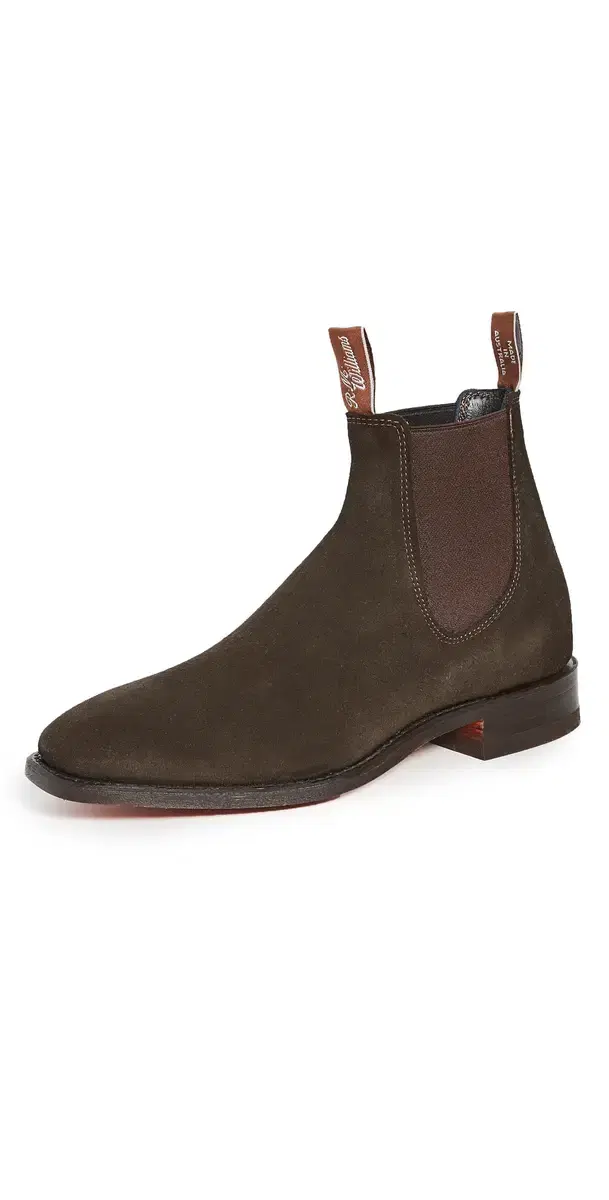 R.M. Williams R. M. Williams Suede Chelsea Boots Chocolate